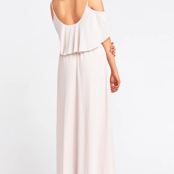 Show Me Your MuMu Caitlin Ruffle Maxi Dress Size M - Picture 4 of 5